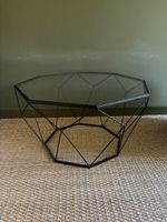 Couchtisch Wohnzimmertisch Maison du Monde Glas Metall