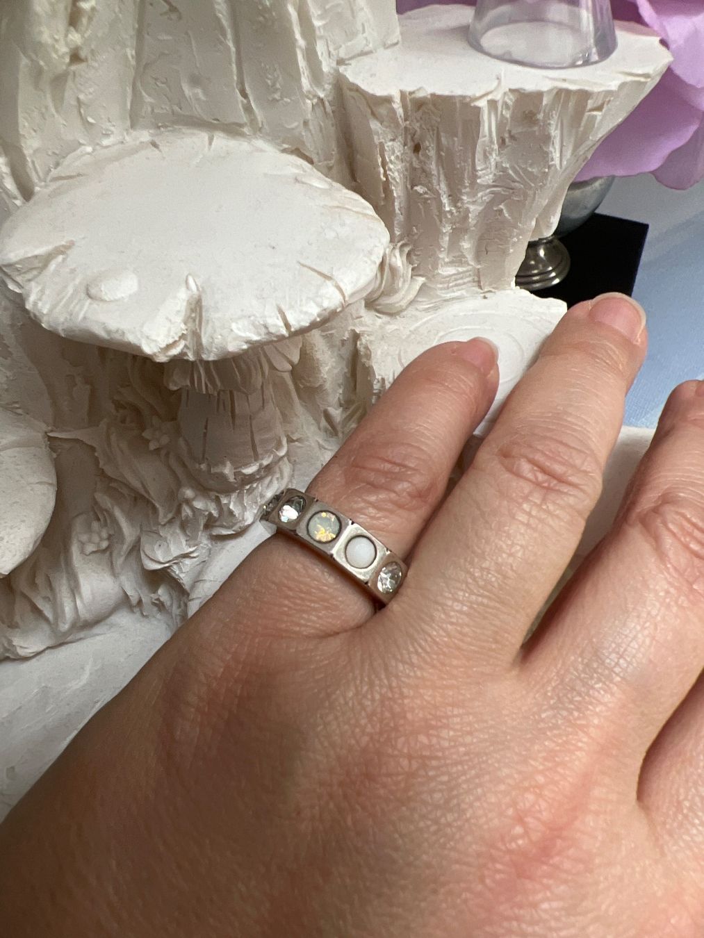 Dyrberg/Kern Anelli: Schöne funkelnder Ring Dyrberg Kern – Usato da Seon venduto da Sunny-Schmuck78 2