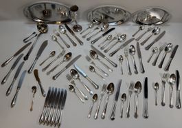 WMF 90 Besteckservice für 12 Personen mit Servierteilen