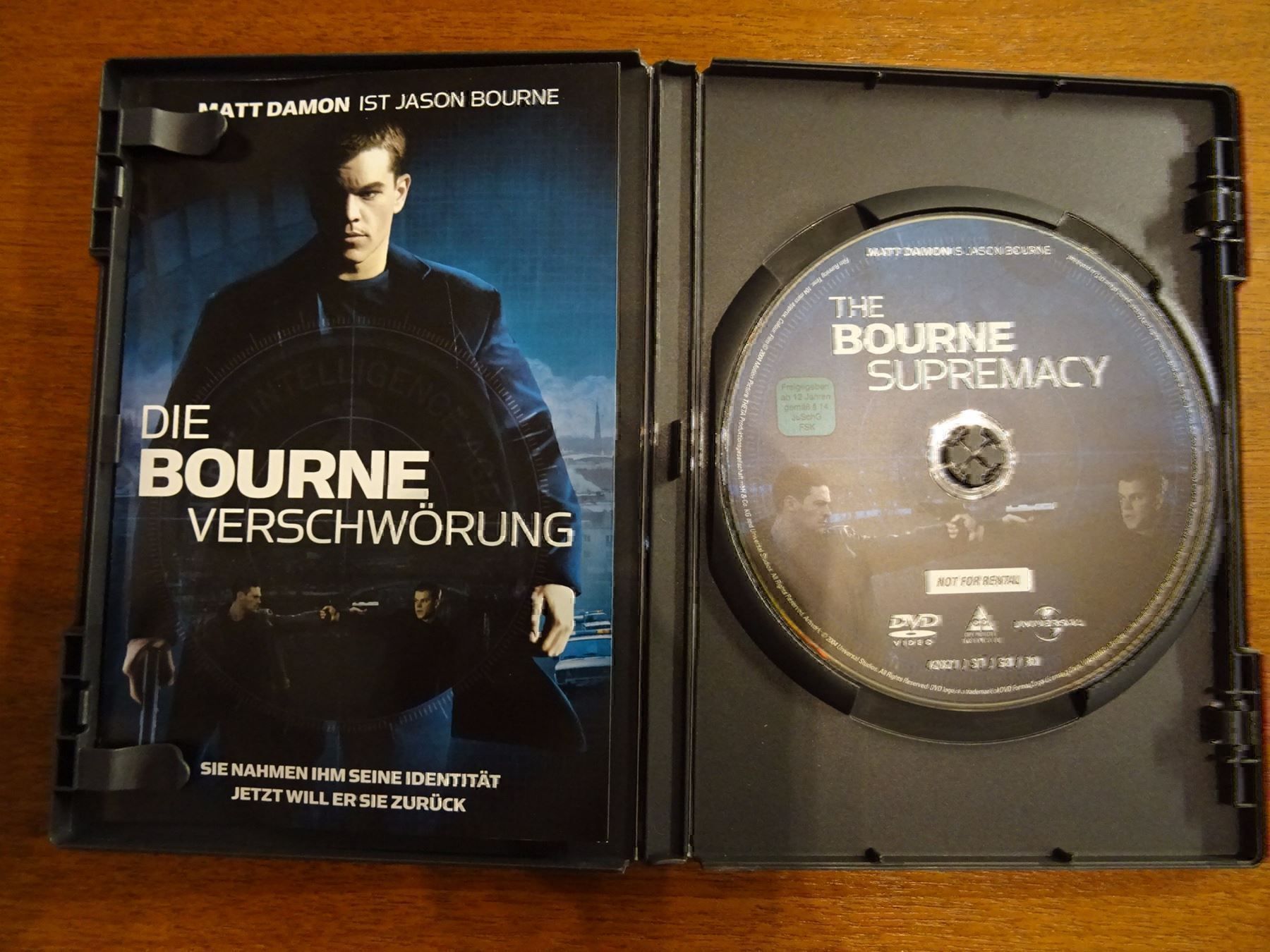 Tutti i DVDs: Die Bourne Verschwörung – Usato da Erstfeld venduto da Mario_boe0 1