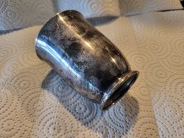 Gobelet Jezler en argent 800 Silberbecher vintage 1960er. 