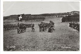 Winkeln - Breitfeld (SG) CH-Militär - defilieren - 19110