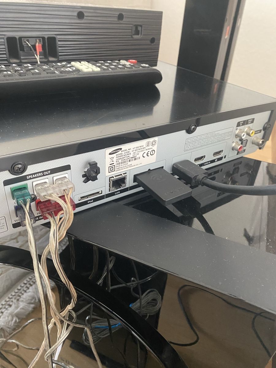 Samsung Home Cinema: Samsung Heimkinosystem schwarz – Usato da ittigen venduto da Ada3292 3