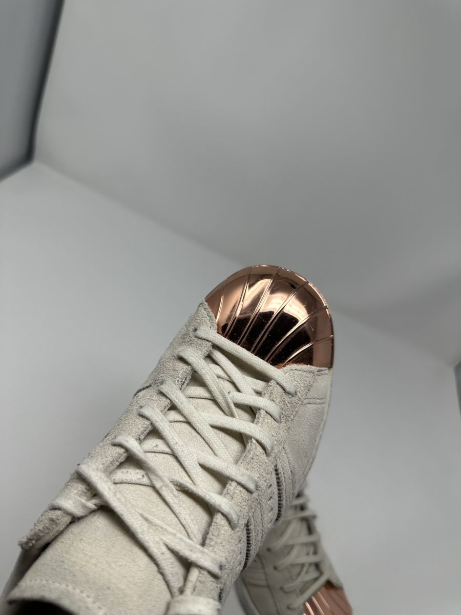 Adidas Scarpe da donna: Adidas Superstar, Beige Wildleder – Usato da Luzern venduto da kim221080 5
