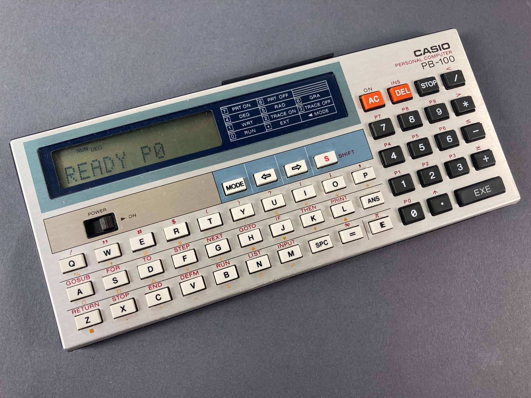 Casio Taschenrechner: Casio PB-100 Personal Computer Taschenrechner Vintage Basic – Gebraucht aus Wetzikon ZH von