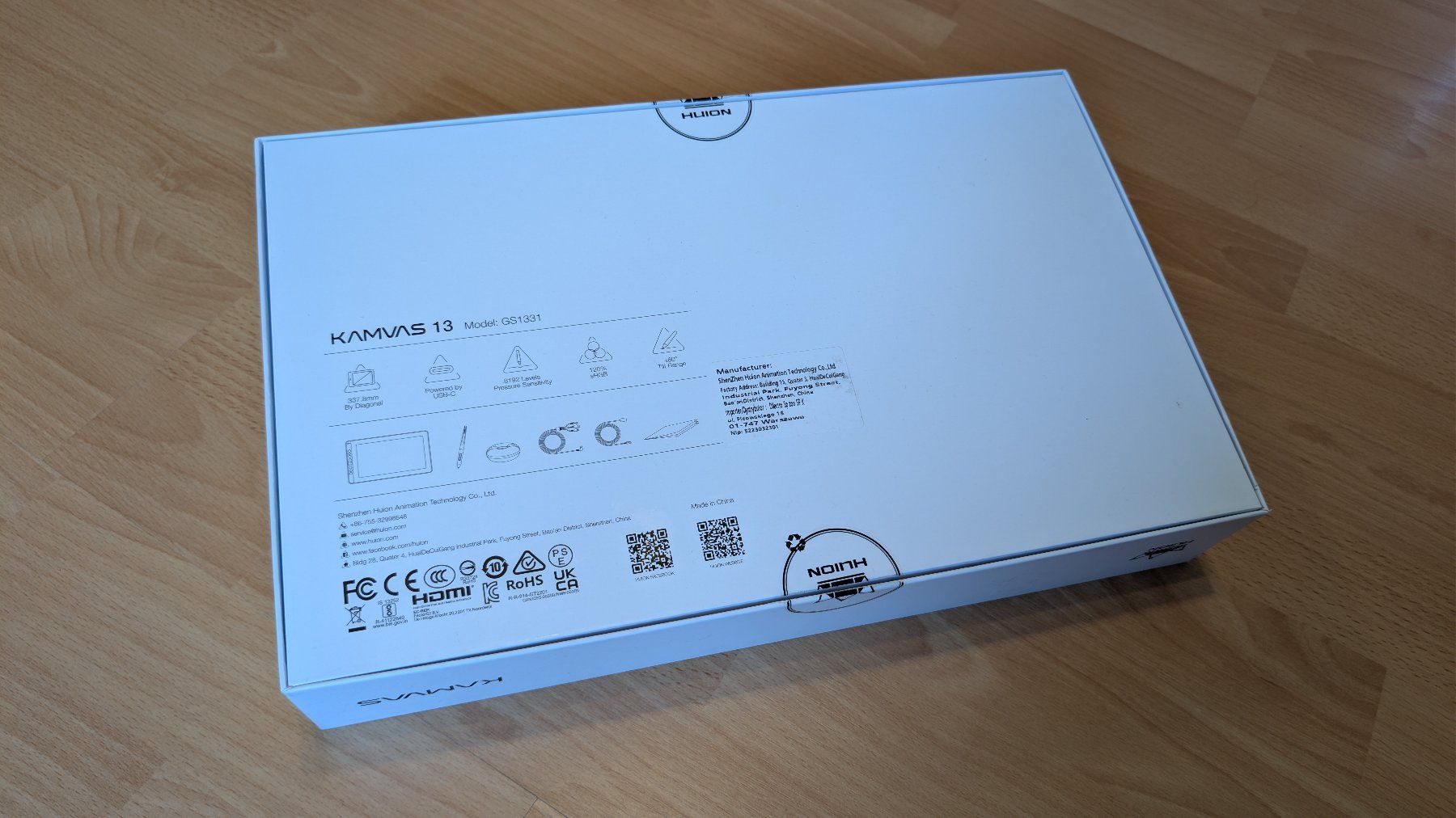 Huion Tablet PC: Huion Kamvas 13 – Usato da Niederteufen venduto da Spicyduck 4