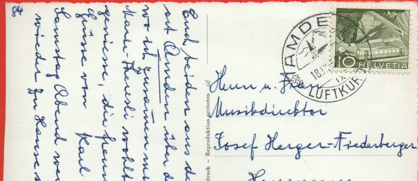 Cartoline postali: AMDEN Am Weg nach Fallen – Usato da Jona venduto da philajona 1