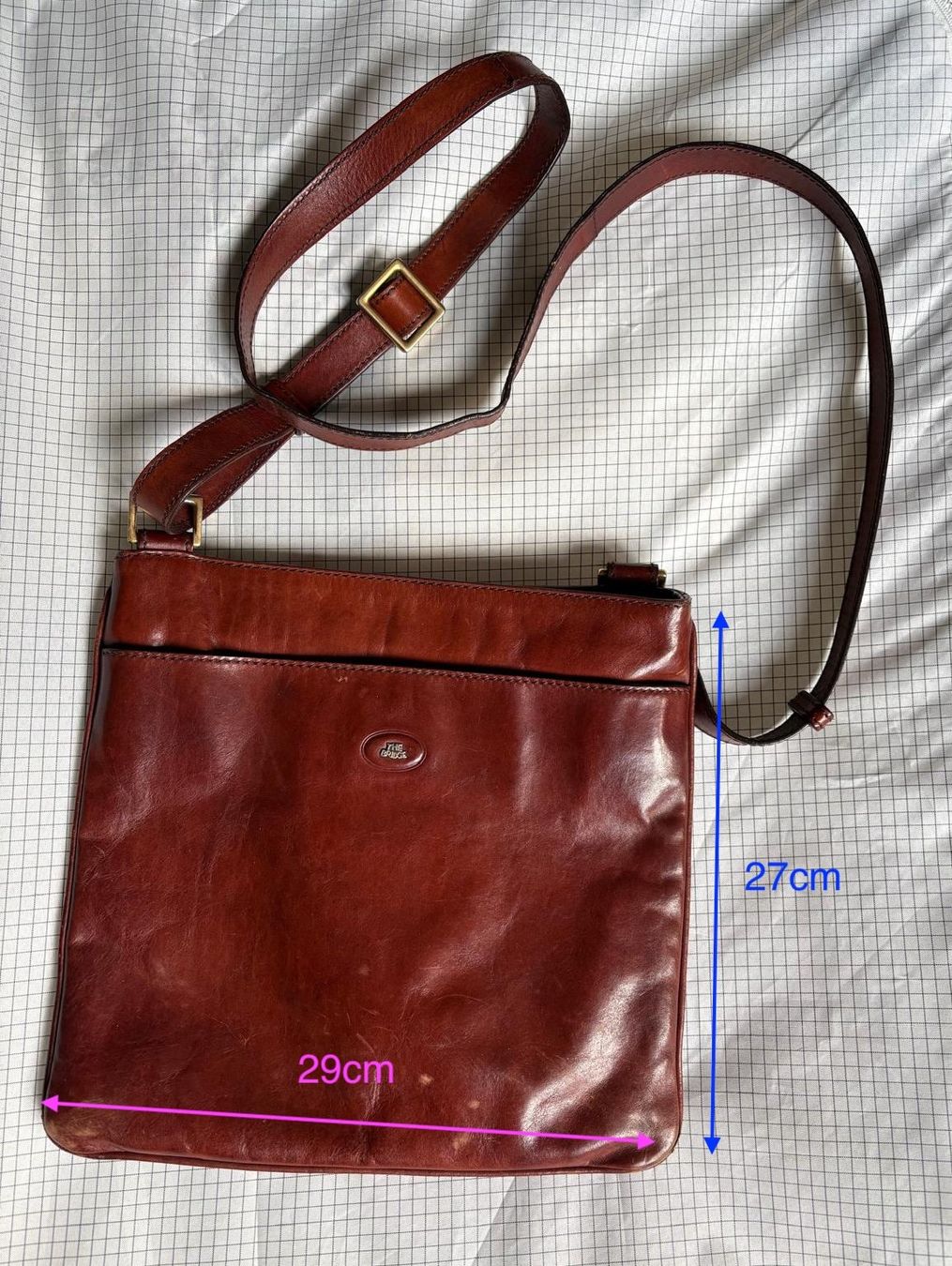 Altro in  Abbigliamento & Accessori: Leather shoulder bag /Umhängetasche  - The Bridge – Usato da Zürich venduto da KeyboardStep 6