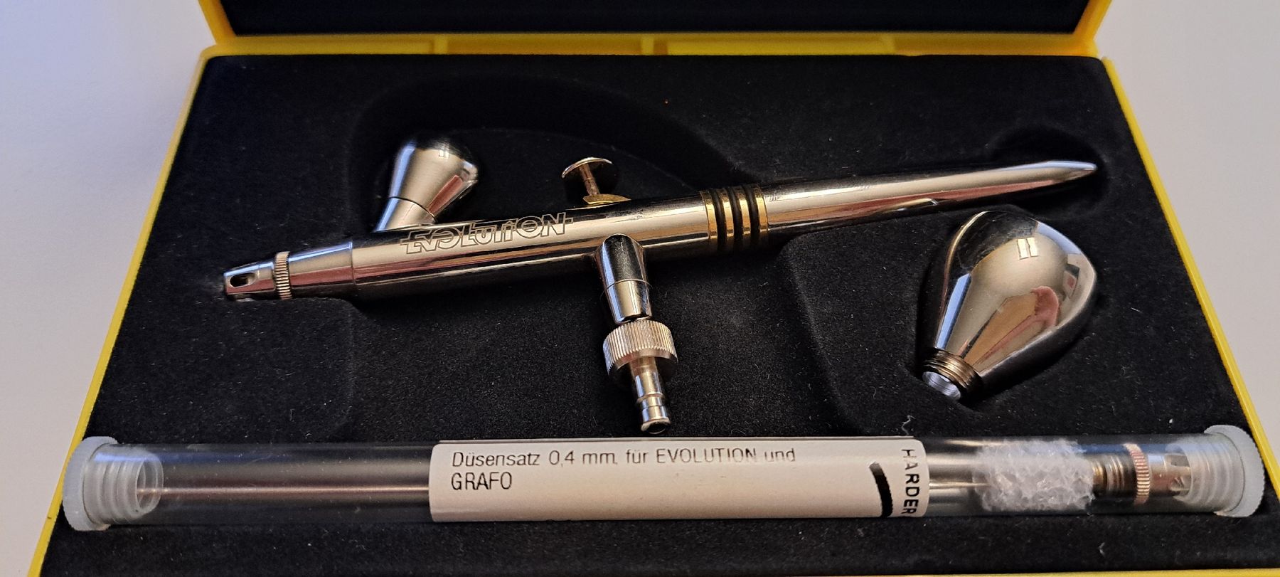 Alle Werkzeuge: Harder Steenbeck Evolution Two in One Airbrushpistole – Neu (gemäss Beschreibung) aus Selzach von Eierloch 1