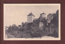 MORAT - Le Château vu du Lac - 1928