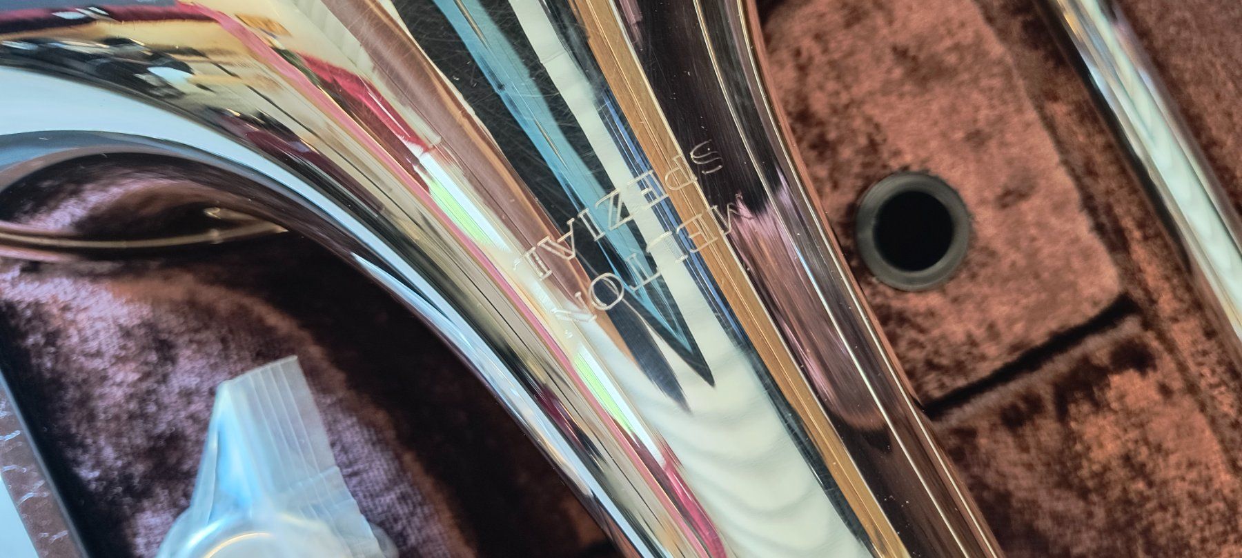 Musikinstrumente: Zugposaune QV, "MELTON SPEZIAL" – Gebraucht aus Unterägeri von Trumpets5 1