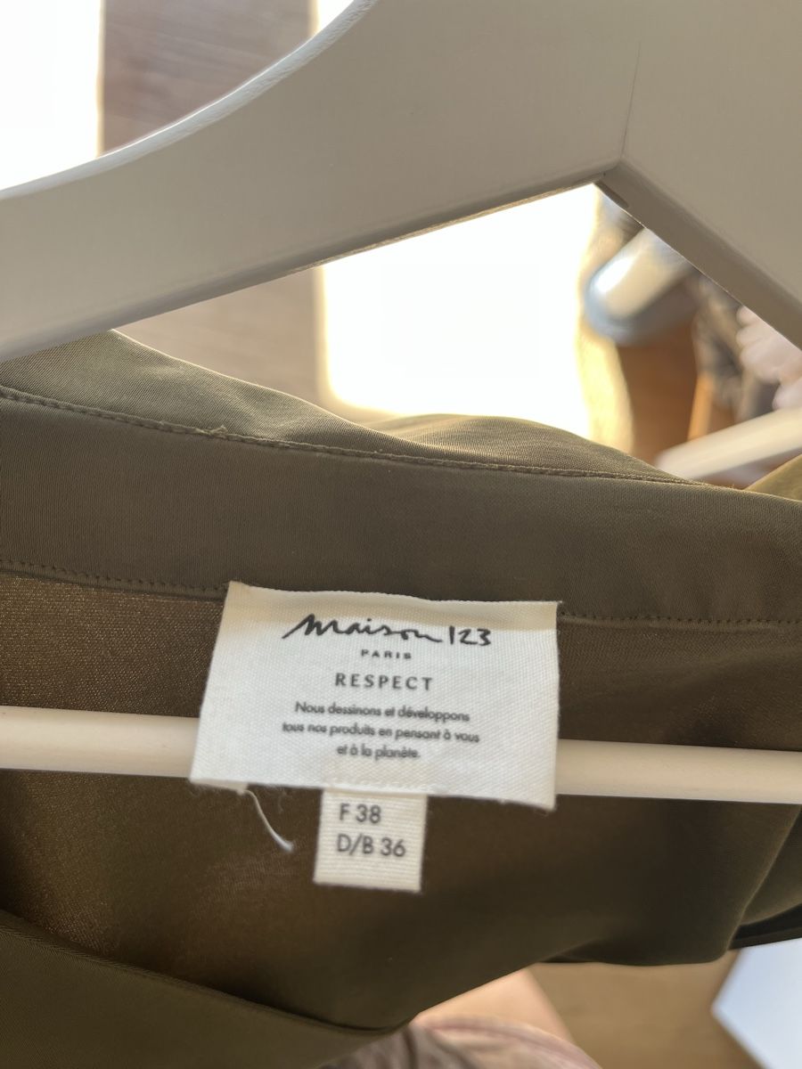 Maison 123 Blusen: Maison 123 Bluse Khaki Gr. 36 – Gebraucht aus Kilchberg ZH von jeanne.00 2