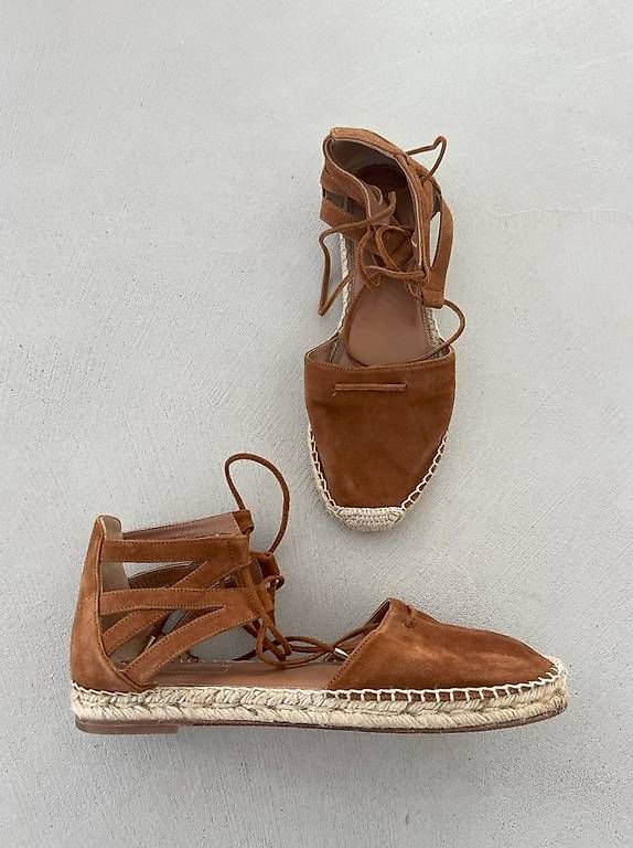Scarpe da donna: Aquazzura Wildleder-Espadrilles, Grösse EU37.5 – Usato da Zürich venduto da FK8044