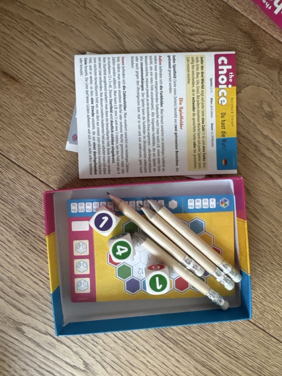 Jeux: Jeu The Choice – Neuf (Voir description) à Montreux par canori 1