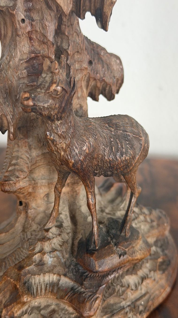 Skulpturen & Statuen: Brienz Schnitzerei Gemse antik – Gebraucht aus Riedholz von Frettchen63 4