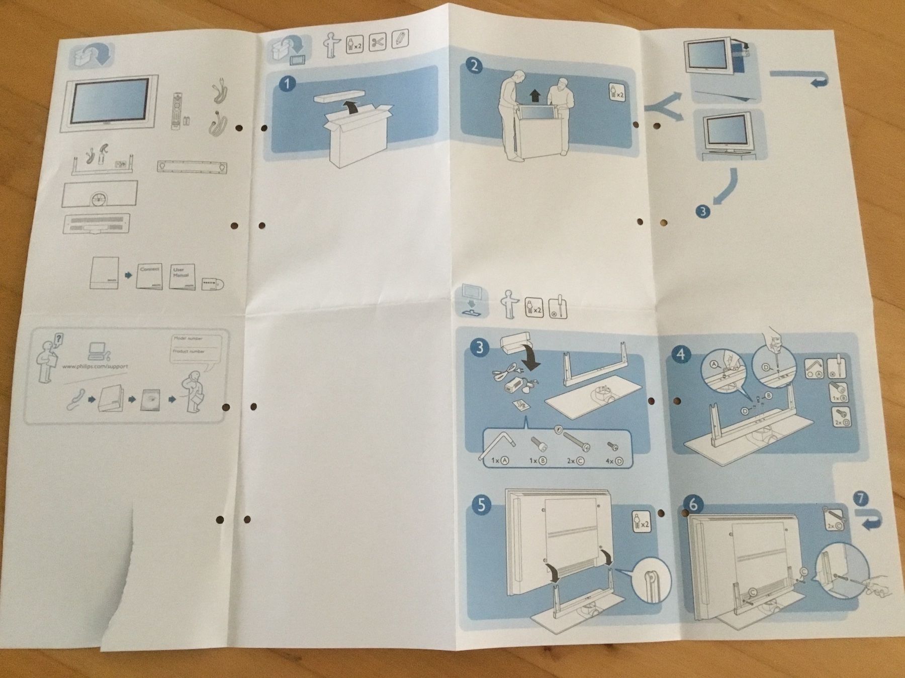 Philips Fernseher: Philips TV  32 PF 9830 Ambilight – Defekt aus Kerzers von Georges3210 3