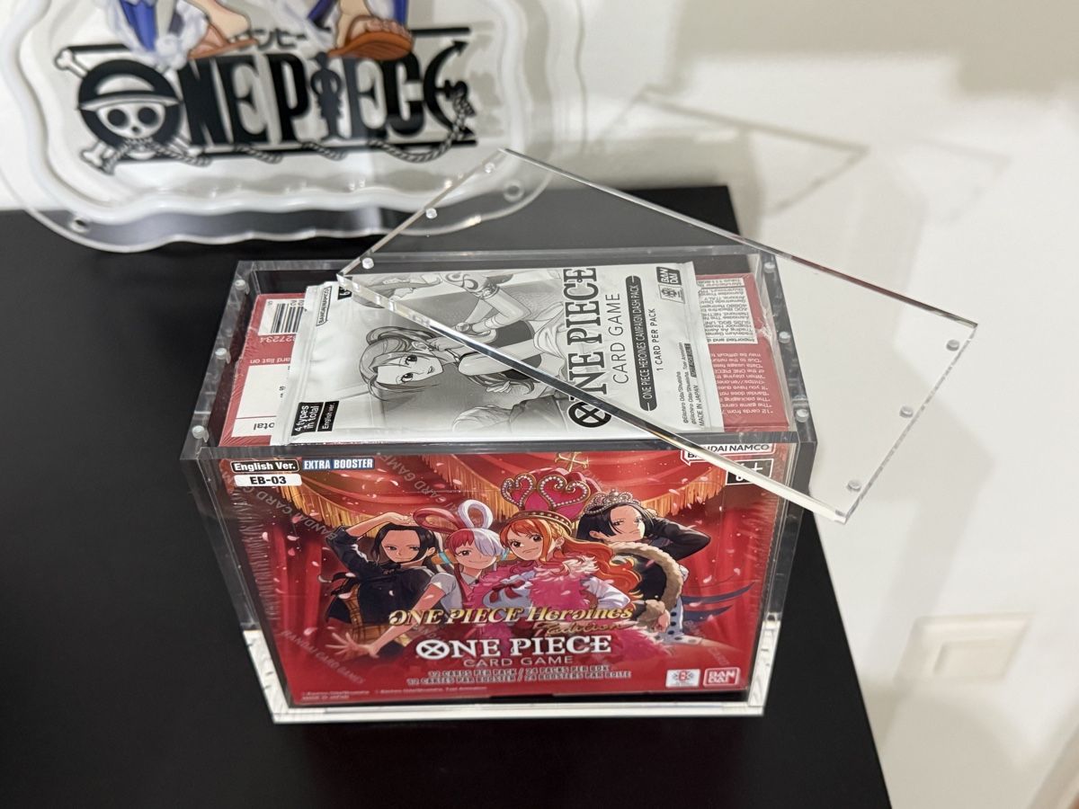 Bandai Sammelbilder & Trading cards: Teca in acrilico per box OnePiece inglese - Acrylic box case – Neu (gemäss Beschreibung) aus Vacallo von SeriousCollector92 3