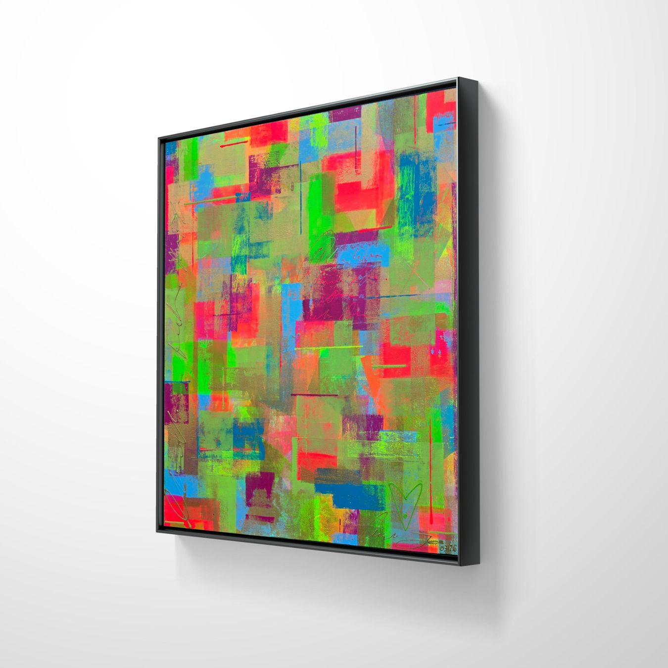 Dipinti: Acrylbild 'Euphoria' • 80x80 – Nuovo (secondo la descrizione) da Wikon venduto da Nephilim74 1