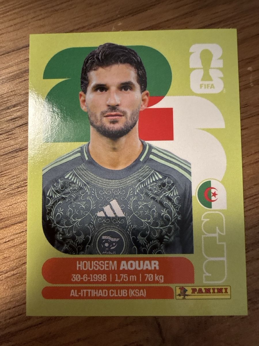 Panini Cartes à collectionner: Panini Fifa ALG 9 – Neuf (Voir description) à Allschwil par Japollo