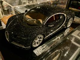 SWAROVSKI BUGATTI CHIRON EXCLUSIV IM MASSSTAB 1:18 !