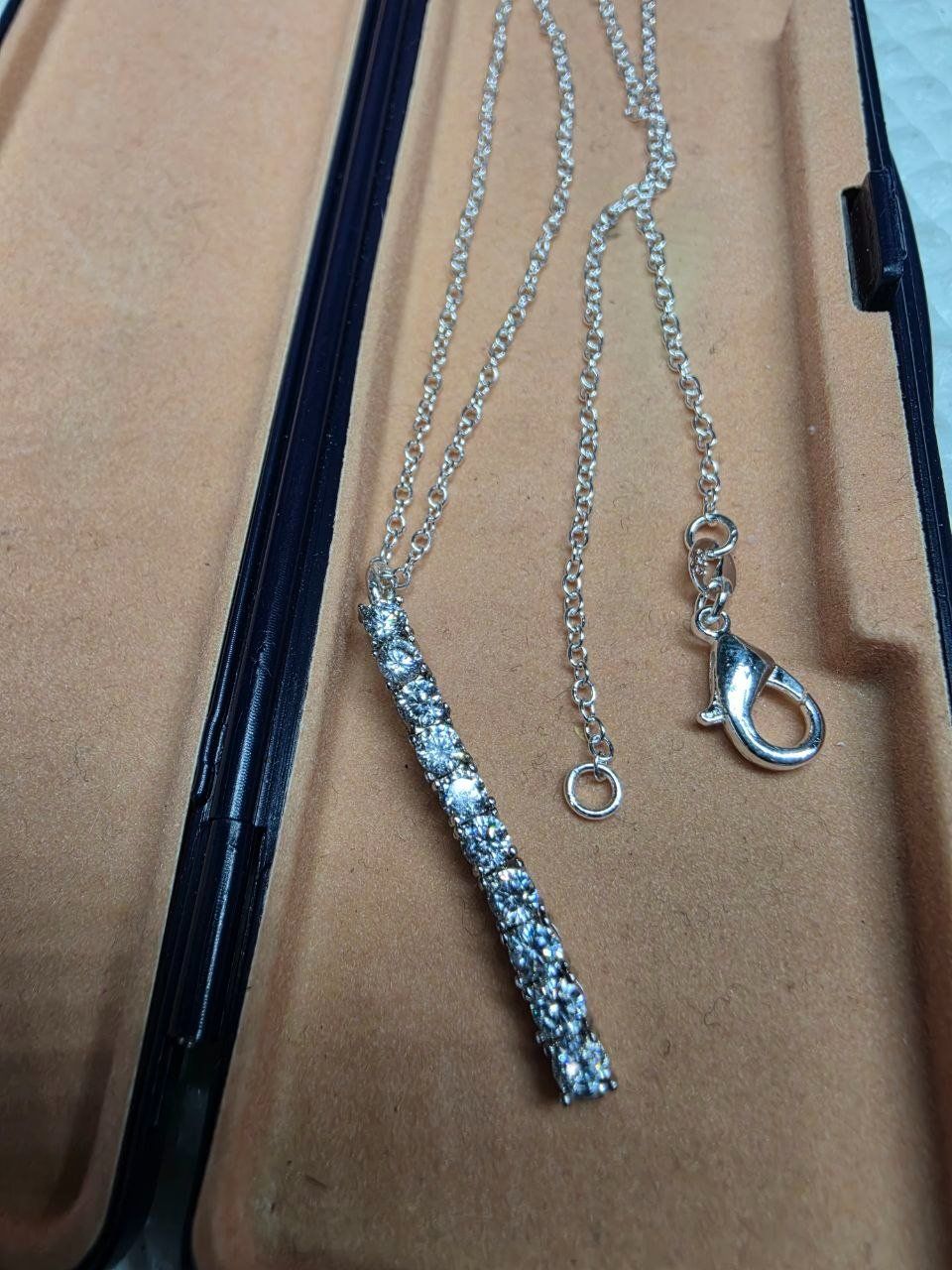 Ketten: Collier argent avec zircons – Neu und originalverpackt aus Reconvilier von Tsma67 4