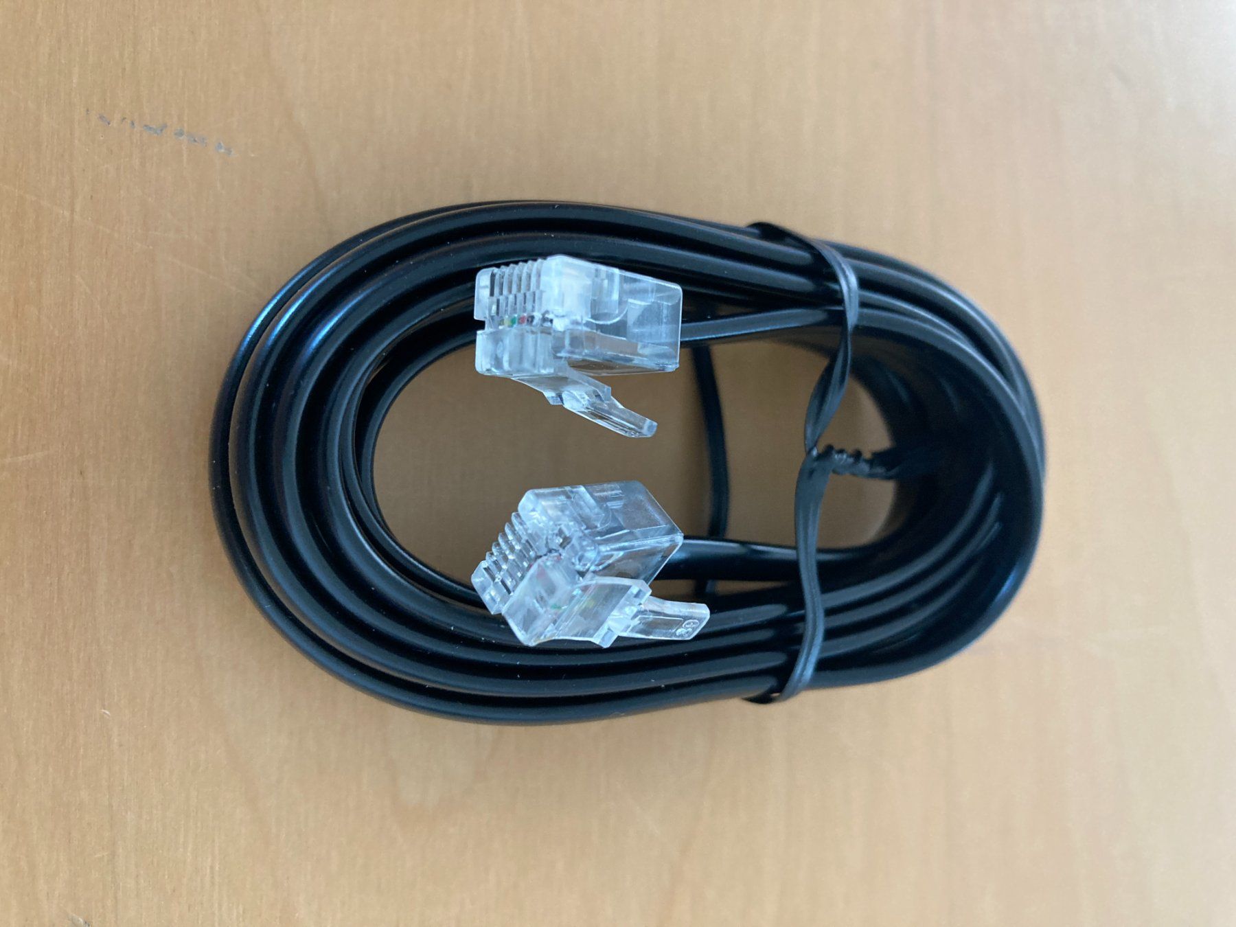 Telefoni: Telefonkabel RJ11 auf RJ11 – Nuovo e nell'imballaggio originale da Hünenberg venduto da Electron0