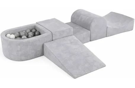Giocattoli: Schaumstoff Bausteine Soft Play dunkel grau – Usato da Liestal venduto da sha_92sb