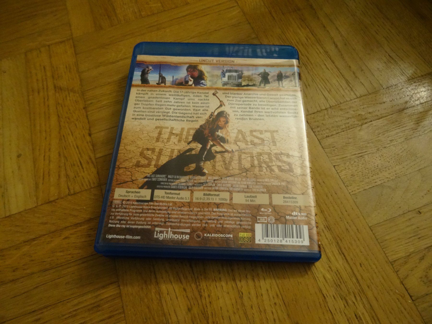 Tutti i DVDs: The Last Survivors BLU-RAY – Usato da Olten venduto da Disc-Verkauf 2