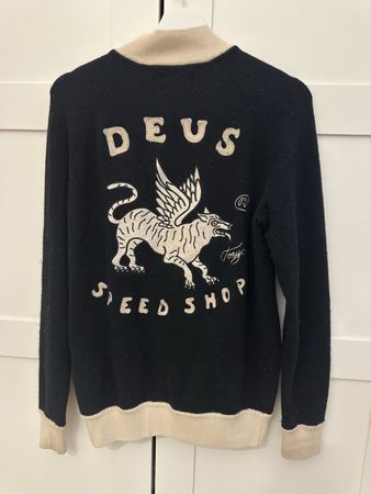 Deus Ex Machina Strickjacke Wolle Damen Gr. M