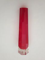 MURANO VASE ROT AUS DEN 60ER JAHREN