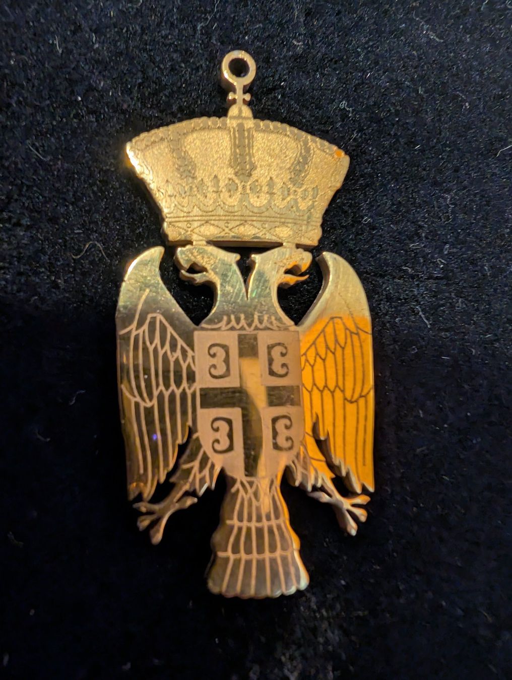 Ciondoli: Serbischer Adler Emblem Halskette Anhänger – Usato da Neuenhof venduto da mlw_w98j