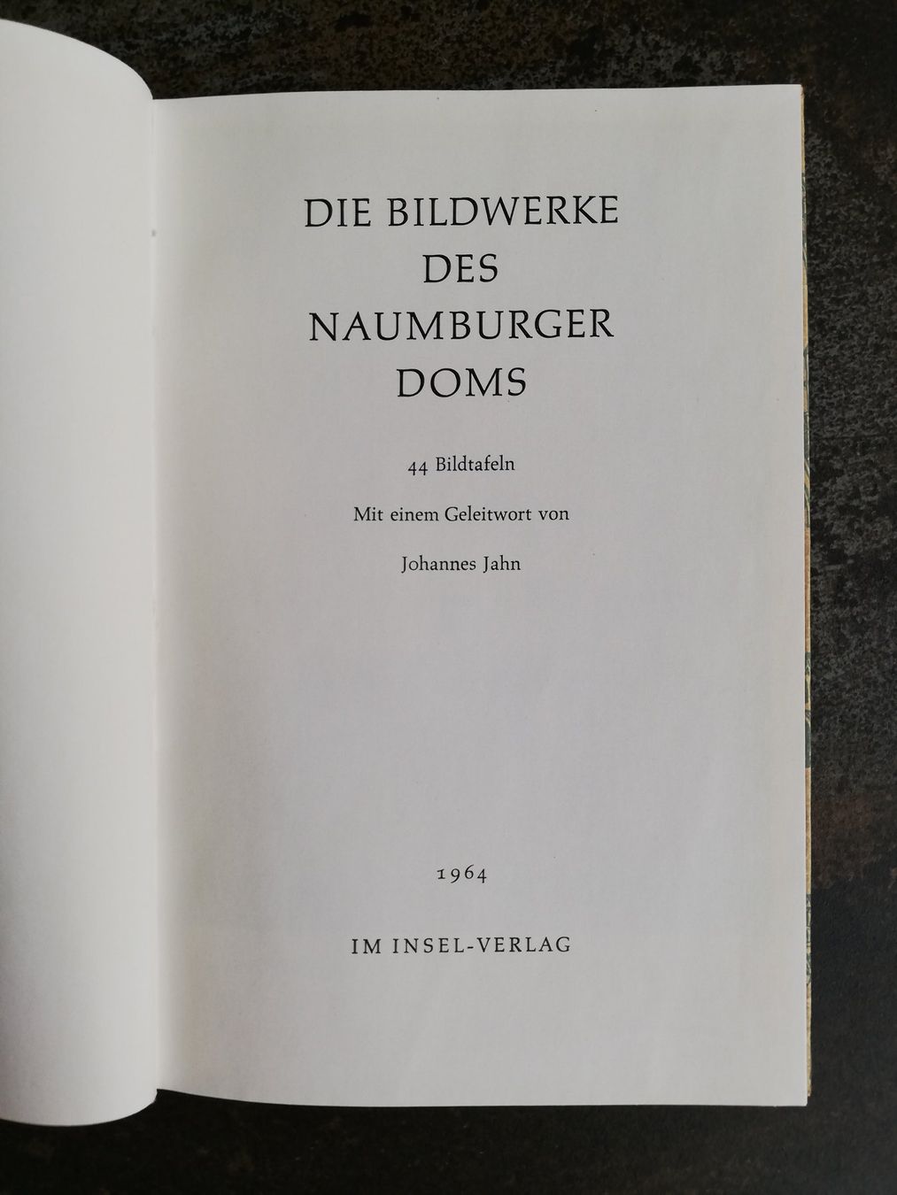 Libri: Die Bildwerke des Naumburger Doms – Usato da Hildisrieden venduto da Malve 1