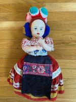 Spanische Folklore Puppe 19cm (alt)
