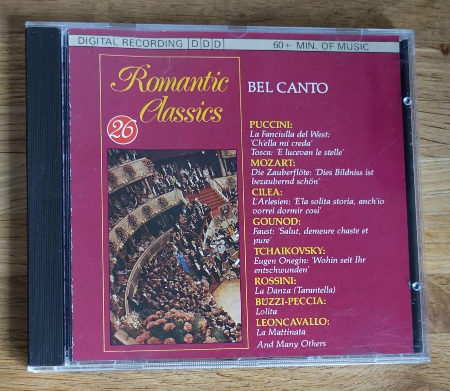 CD: Romantic Classics 26 - Bel Canto - F31 – Usato da Sessa venduto da fraenklishop
