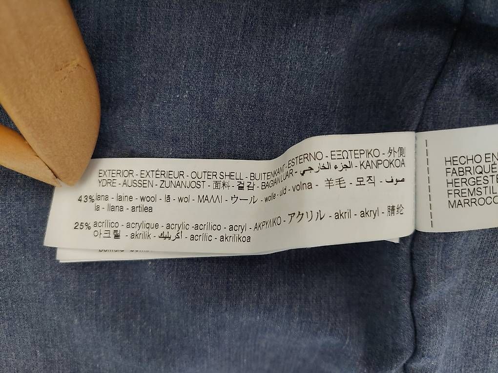 Zara Jacken & Mäntel: Wollmantel mit Kapuze navy 104 – Gebraucht aus Zürich von Taxista 3