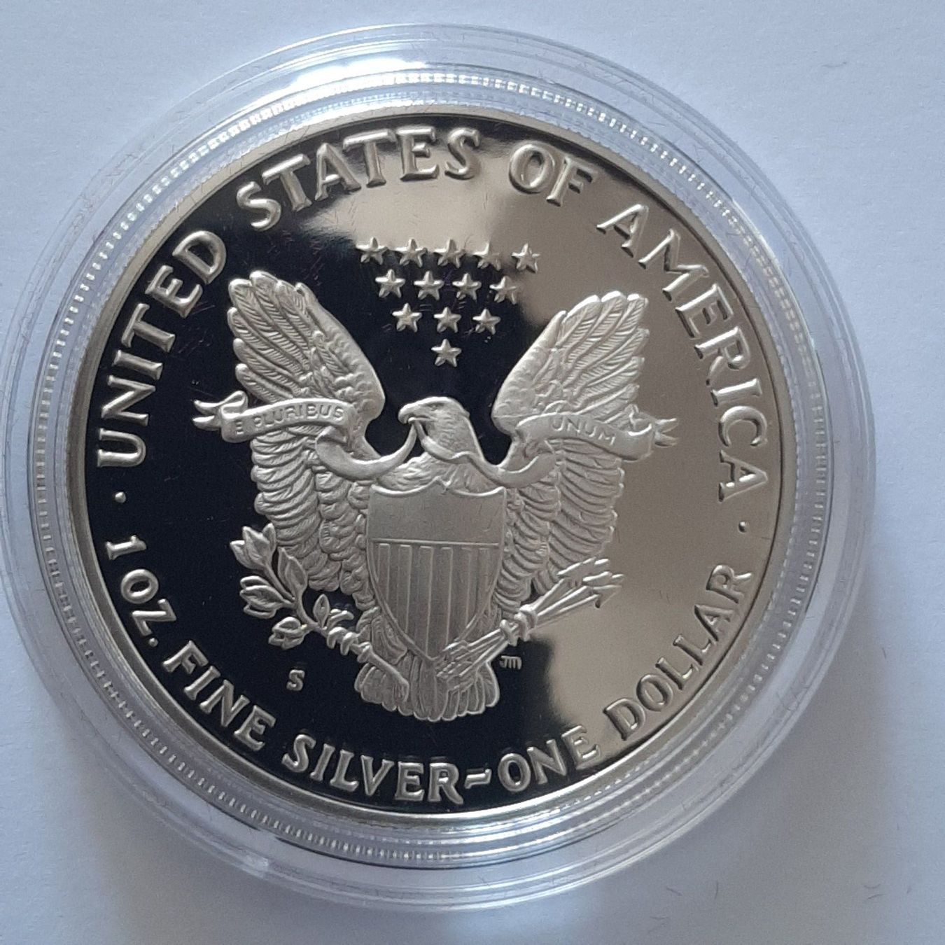 Tutti le monete: 1 oz American Eagle Proof 1989 en boîtier – Nuovo e nell'imballaggio originale da Carouge GE venduto da cecob0909 2
