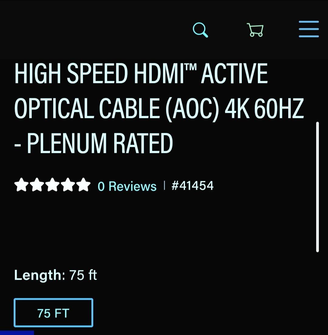 Cavi: HDMI Fiber Kabel 22meter – Nuovo e nell'imballaggio originale da Emmen venduto da Highlife_Technik 2
