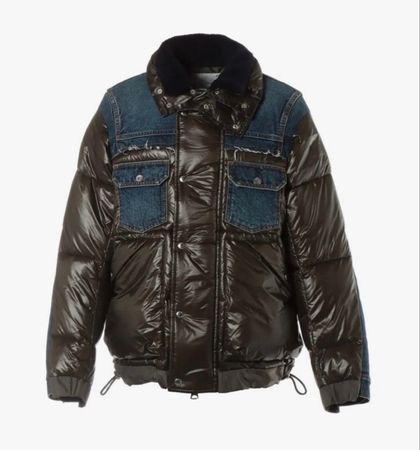 SACAI Blouson Daunenjacke Gr. 1 / L Winterjacke Herren