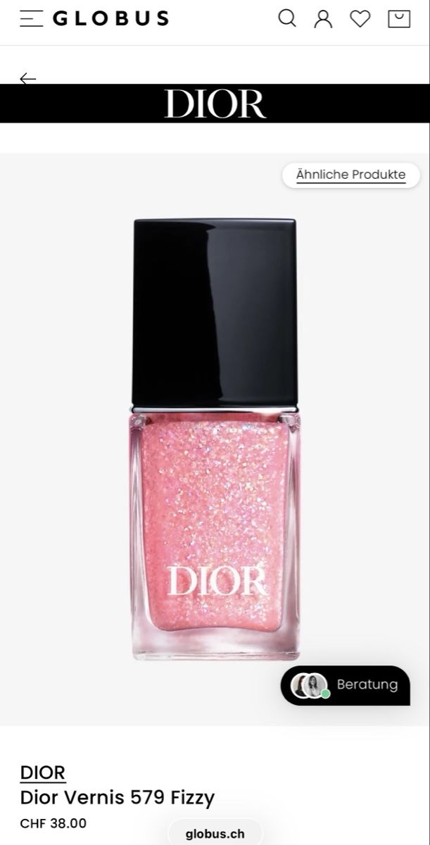 Dior Smalto per unghie: Dior Vernis Nagellack 579 Fizzy, – Usato da Baden venduto da Tiffany6878 1