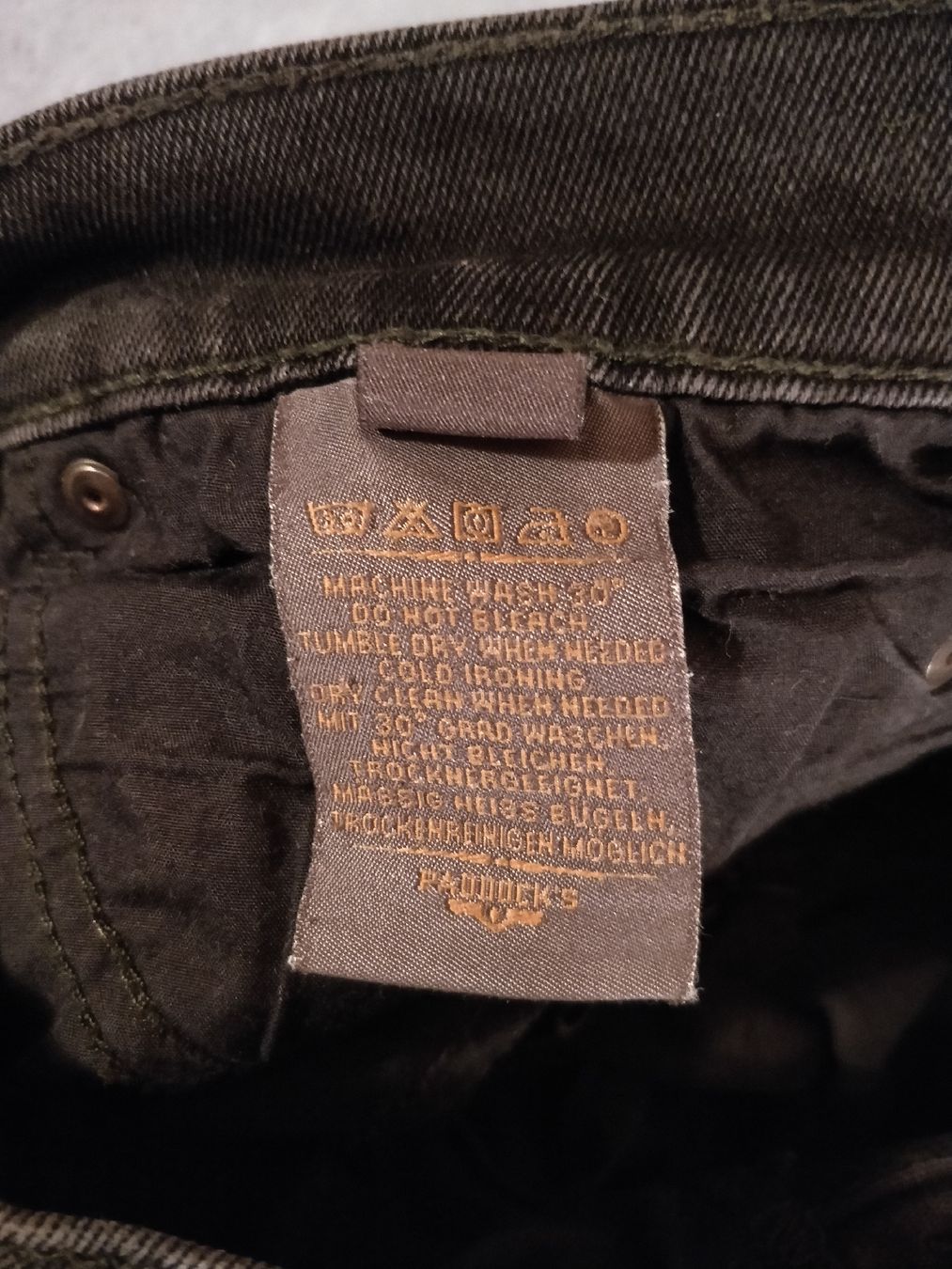 Jeans: Vintage Jeanshose von Paddock's – Usato da Chur venduto da Eona4 4