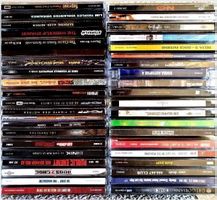 Lot de cd avec beaucoup de Hip-Hop