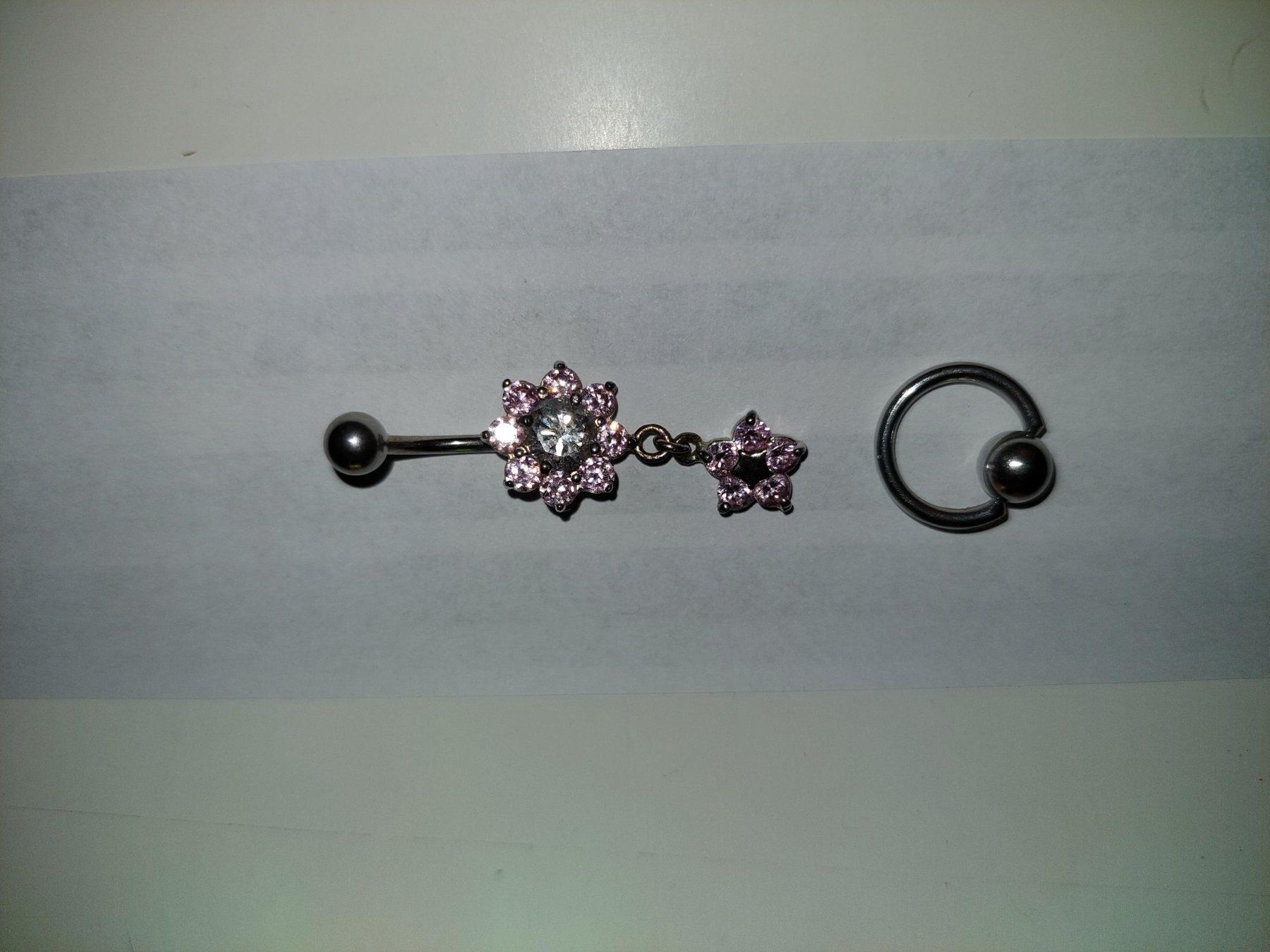Gioielli per piercing: Bauchnabelpiercing Set – Usato da Bütschwil venduto da typhoon654