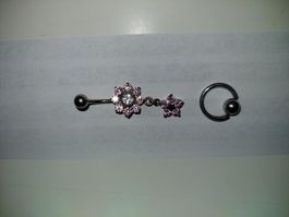Bauchnabelpiercing Set
