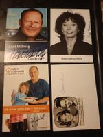 TV Mix - 4 Autogrammkarten - Set