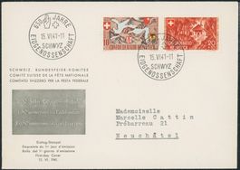 1941 - Pro Patria - Ersttagsbrief FDC ET - Gaudard