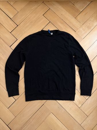 Sweatshirt schwarz L