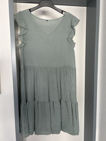 Sommerkleid von Chicoree, Grösse L, salbei