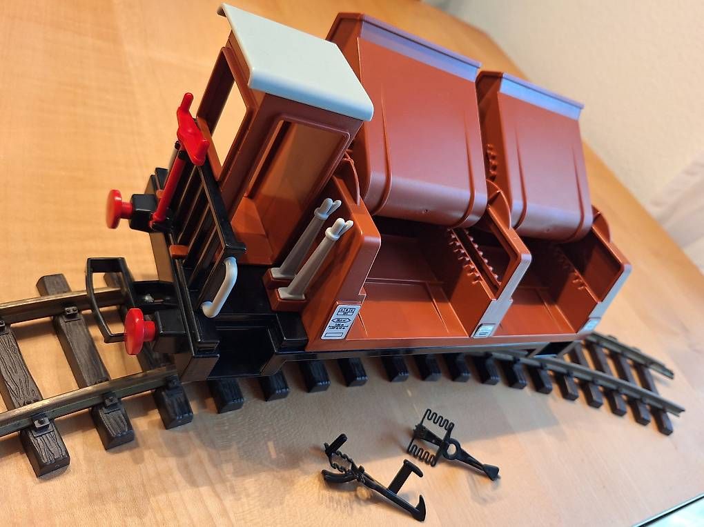 LGB Modellini di ferrovie: LGB / Playmobil 4112 Kipplore braun – Usato da Reinach BL venduto da Playmobilist 4