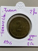 France - 2 francs - 1944 - France libre - Rare