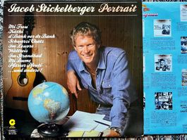 Berner Troubadour Jacob Stickelberger Portrait LP GEWASCHEN